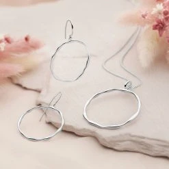 Silver Air Pendant -Silver Store P3089 01