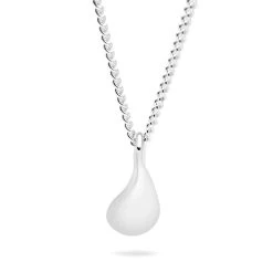 Silver Droplet Pendant -Silver Store P3090 03