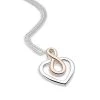 Infinity Heart Pendant