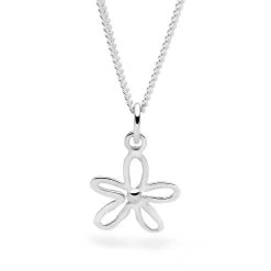 Beau Daisy Pendant -Silver Store P3102 03
