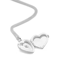 Serenity Love Locket -Silver Store P3103 03