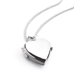 Forget-Me-Not Locket -Silver Store P624 03