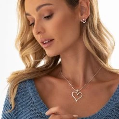 Take To Heart Pendant 6 Take To Heart Pendant -Silver Store P646 02