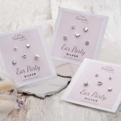 Love Blossom Ear Party -Silver Store SET863 04